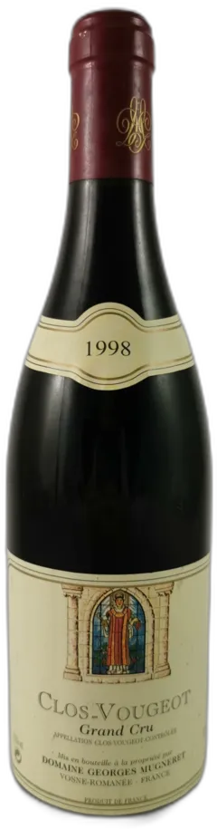 photo du vin Clos de Vougeot Domaine Georges Mugneret 1998