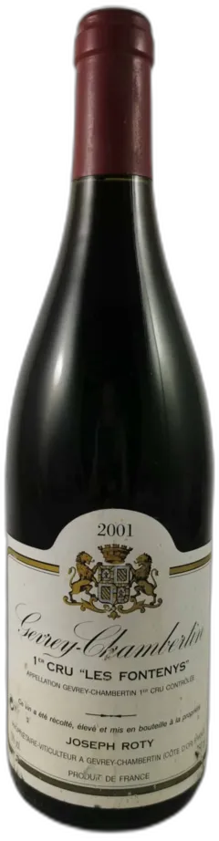 photo du vin Gevrey-Chambertin les Fontenys Domaine Joseph Roty 2001