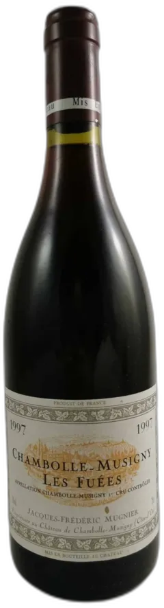 photo du vin Chambolle-Musigny les Fuées Jacques-Frédéric Mugnier 1997