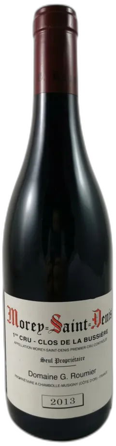 photo du vin Morey Saint-Denis Clos de la Bussière Domaine Georges Roumier 2013