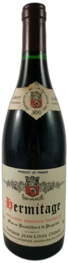 photos du vin Hermitage Jean-Louis Chave 1990