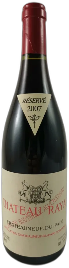 photo du vin Château Rayas Reynaud 2007