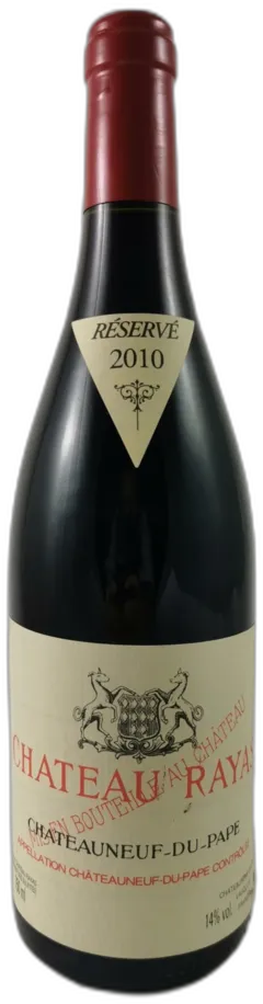 photo du vin Château Rayas Reynaud 2010