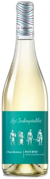 photo du vin les Indomptables Blanc Chardonnay Pays d’oc