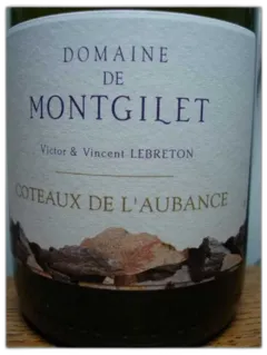 photo du vin Coteaux de l’Aubance Domaine de Montgilet