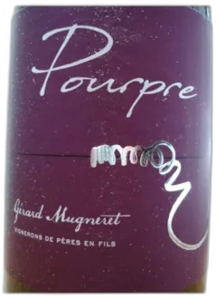photo du vin Pourpre Vdf Rouge Gerard Mugneret