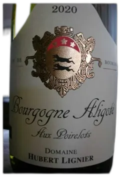 photos du vin Bourgogne Aligote Aux Poirelots Hubert Lignier 2020