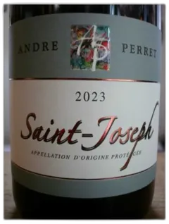 illustration du vin Saint Joseph Rouge André Perret 2023