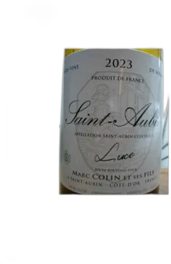 photo du vin Saint Aubin Luce Marc Colin 2023