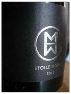 photos du vin Crozes Hermitage Etoile Noire Domaine Melody 2015