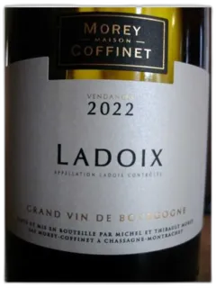 photo du vin Ladoix Blanc Morey Coffinet 2022
