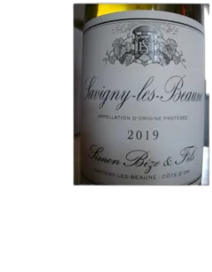 photo du vin Savigny les Beaune Blanc Simon Bize 2019