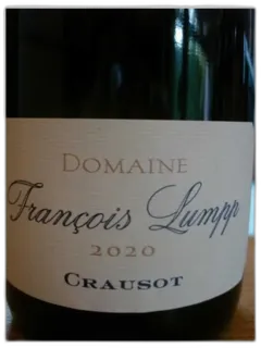 capture du vin Givry Crausot Rouge 1er Cru de Francois Lumpp 2020