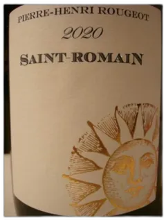 photo du vin Saint Romain Blanc Pierre Henri Rougeot 2020