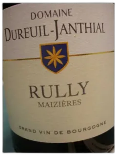 photo du vin Rully Blanc Maizières Dureuil-Janthial 2022