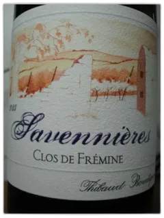 photos du vin Savennieres le Clos Fremine de Thibaud Boudignon 2023