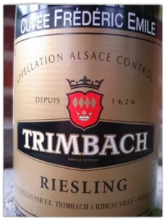 photo du vin Riesling Frederic Emile Trimbach