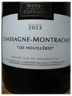 photos du vin Chassagne Montrachet les Houilleres Morey Coffinet 2023