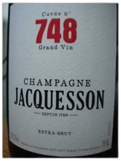 image du vin Champagne Jacquesson Cuvée 748