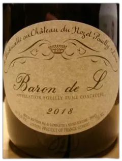 image du vin Pouilly Fume Baron de L