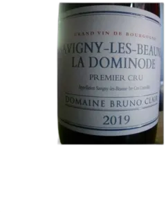 photos du vin Savigny les Beaune 1 er Cru la Dominode Bruno Clair 2019
