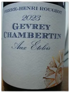 illustration du vin Gevrey Chambertin Aux Etelois Pierre Henri Rougeot 2023