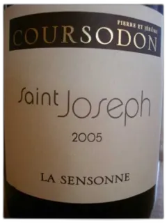 photo du vin Saint Joseph la Sensonne 2005 Coursodon