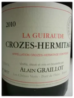 photos du vin Crozes Hermitage la Guiraude Graillot 2010