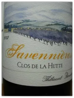 photo du vin Savennieres Clos de la Hutte Thibaud Boudignon 2022