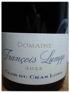 photo du vin Givry Clos du Cras Long 1er Cru Francois Lumpp 2022 Magnum