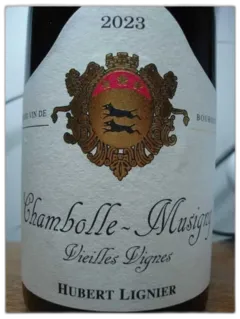 photo du vin Chambolle Musigny Vieilles Vignes Hubert Lignier 2023