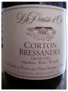 photo du vin Corton Bressandes Grand Cru Pousse d’or 2022