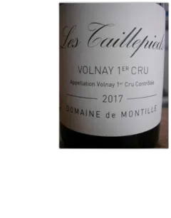 photo du vin Volnay 1er Cru les Taillepieds de Montille 2017
