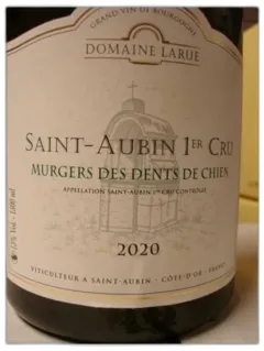 photo du vin Saint Aubin 1er Cru Murgers des Dents de Chien Domaine Larue 2020 Magnum