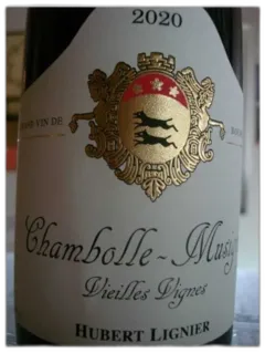 image du vin Chambolle Musigny Vieilles Vignes Hubert Lignier 2020