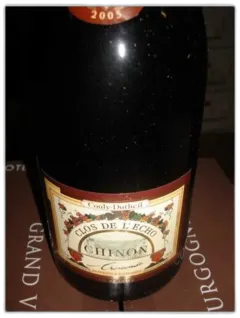 capture du vin Chinon Clos de l’Écho Cuvee Crescendo Couly-Dutheil 2005 Magnum