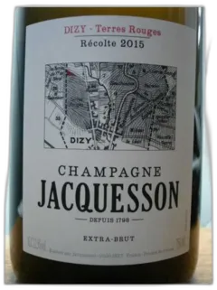 capture du vin Champagne Jacquesson Dizy Terres Rouges