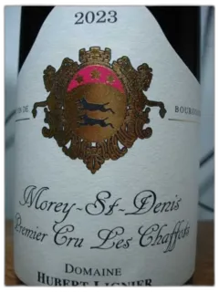 photo du vin Morey Saint Denis 1er Cru les Chaffots Hubert Lignier 2023