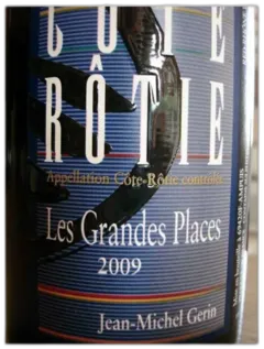 illustration du vin Cote Rotie Gerin les Grandes Places
