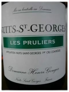 image du vin Nuits Saint Georges les Pruliers Gouges 2009