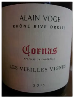 photo du vin Cornas les Vieilles Vignes Alain Voge Magnum