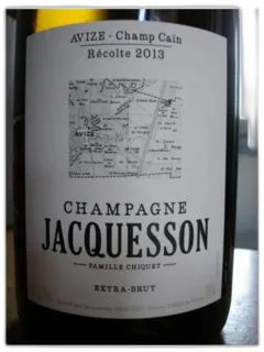 aperçu du vin Champagne Jacquesson Avize Champ Caïn