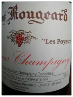 image du vin Saumur Champigny Clos Rougeard les Poyeux