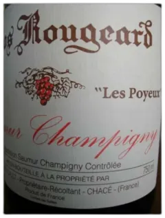 image du vin Saumur Champigny Clos Rougeard les Poyeux