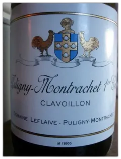 photo du vin Puligny Montrachet 1er Cru Clavoillon Domaine Leflaive 2016