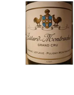 photo du vin Batard Montrachet Grand Cru Domaine Leflaive 2016