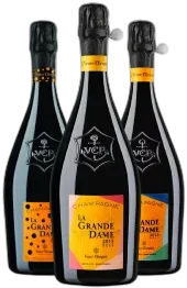 illustration du vin Trio Grande Dame Sélection Prestige 01