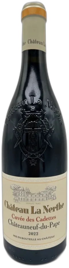 photo du vin Château la Nerthe, Cuvée des Cadettes