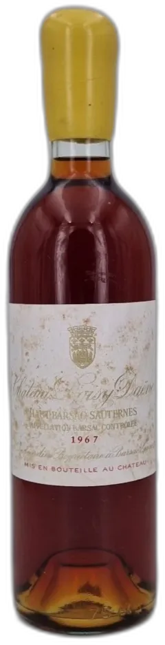 image du vin Château Doisy Daëne 1967 Barsac Sauternes 2ème Grand Cru Classé