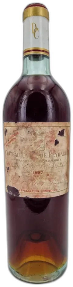 illustration du vin Château Lafaurie-Peyraguey 1927 Sauternes 1er Grand Cru Classé